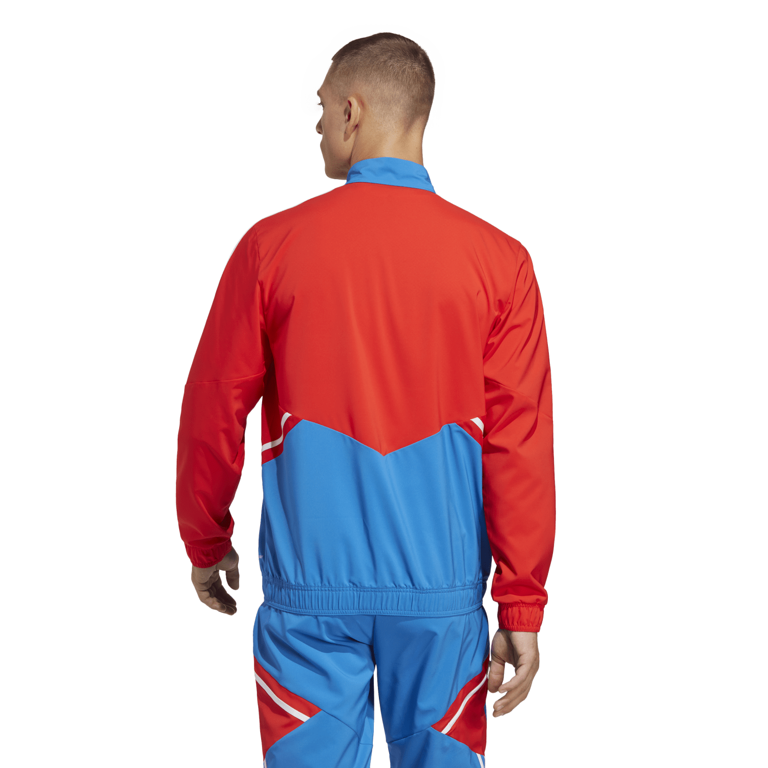 Veste de survêtement Bayern Munich - Rouge/Bleu