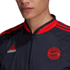 Veste survêtement Bayern Munich Icon  - Bleu/Rouge