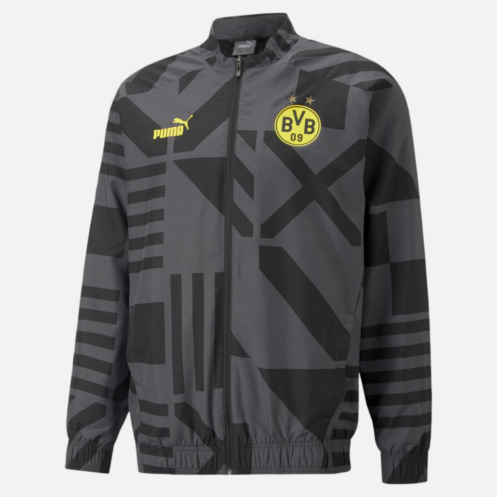 Veste de survêtement Dortmund - Noir/Jaune