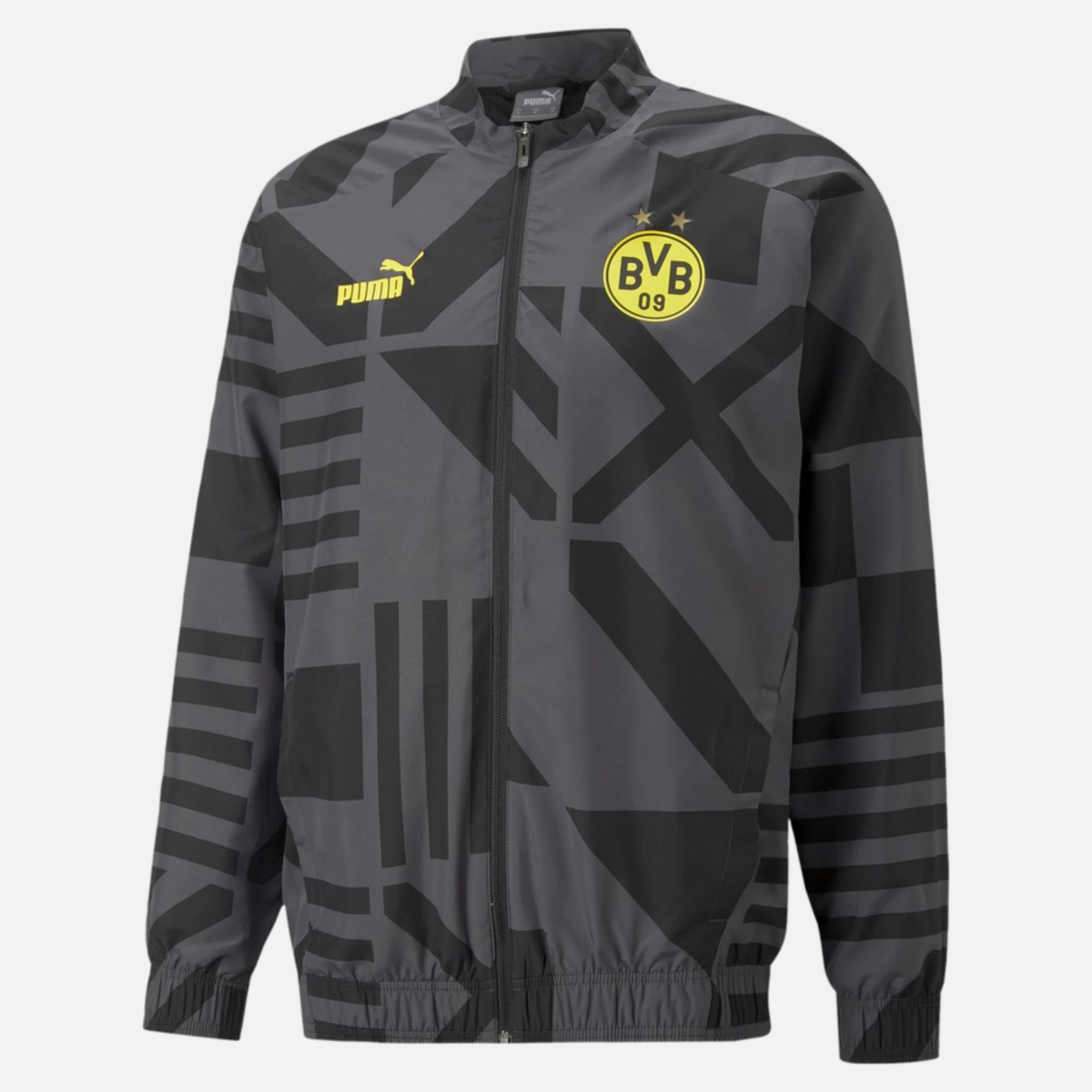 Veste de survêtement Dortmund - Noir/Jaune