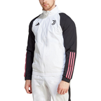 Veste de survêtement Juventus - Blanc/Noir/Rose