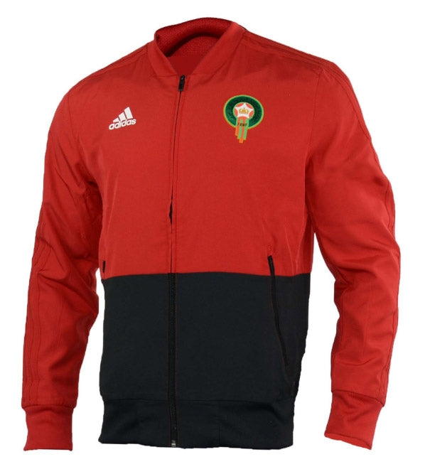 Veste survêtement Maroc - Rouge/Noir