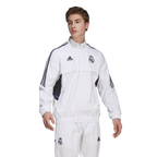 Veste de survêtement Real Madrid Condivo - Blanc/Noir/Violet