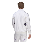 Veste de survêtement Real Madrid Condivo - Blanc/Noir/Violet