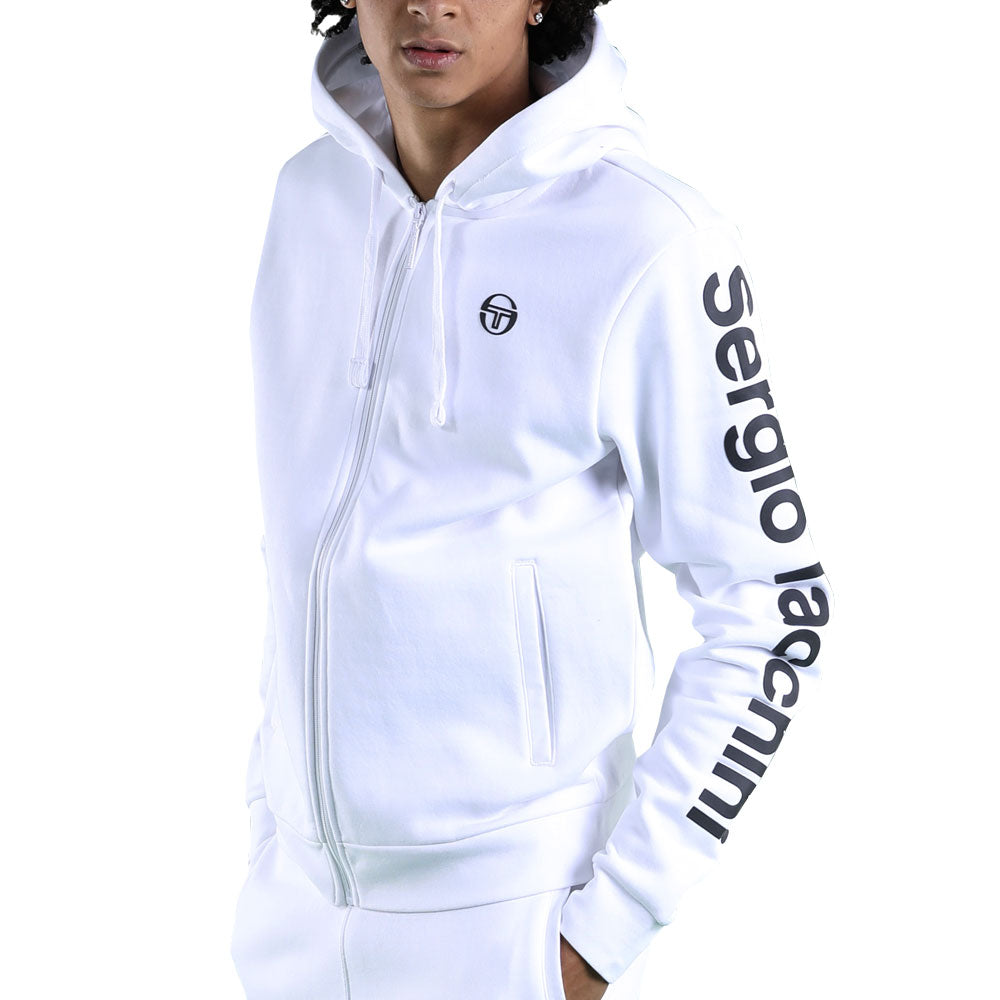 Veste Survêtement Sergio Tacchini Namar- Blanc/Noir