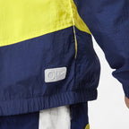 Veste tissée Chelsea Windrunner - Bleu/Jaune