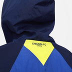 Veste tissée Chelsea Windrunner - Bleu/Jaune