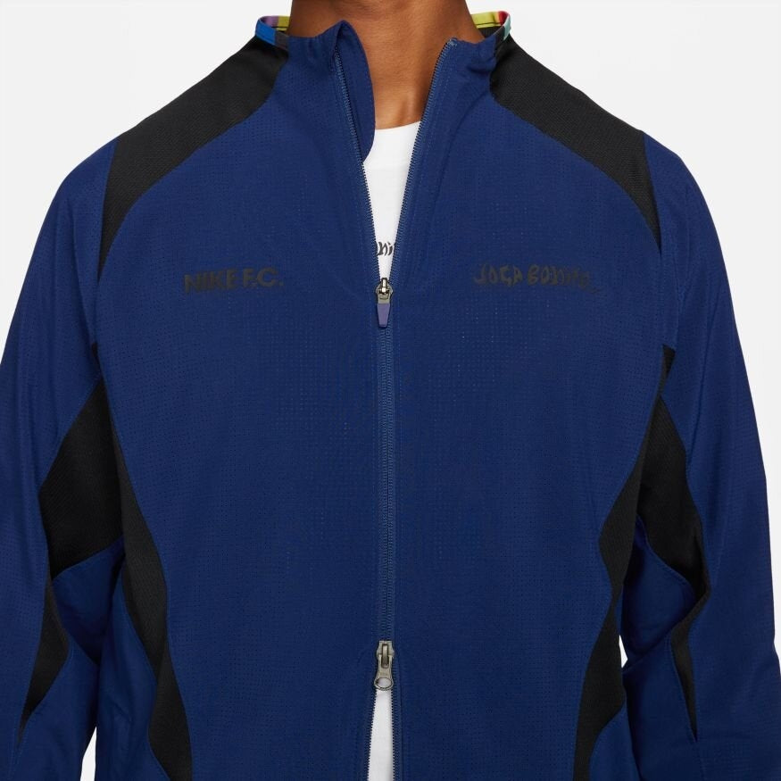 Veste tissée Nike FC Joga Bonito - Bleu/Noir
