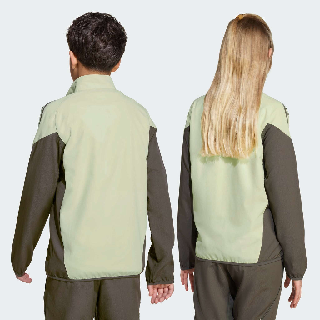 Veste d'entraînement Real Madrid Junior 2025/2026 - Vert/Kaki