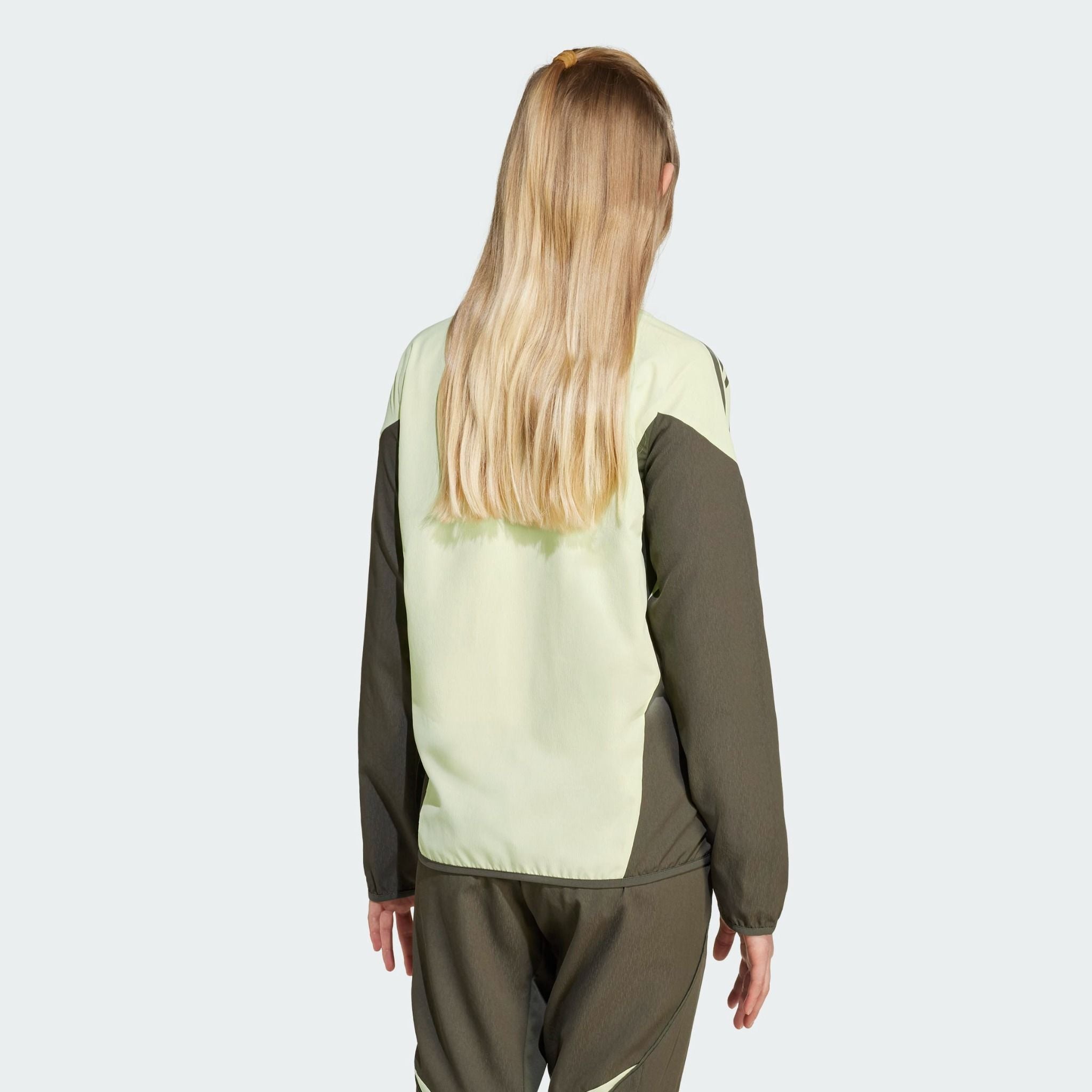 Veste d'entraînement Real Madrid Junior 2025/2026 - Vert/Kaki