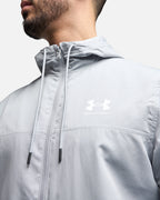 Veste Under Armour Running Rival Woven - Gris