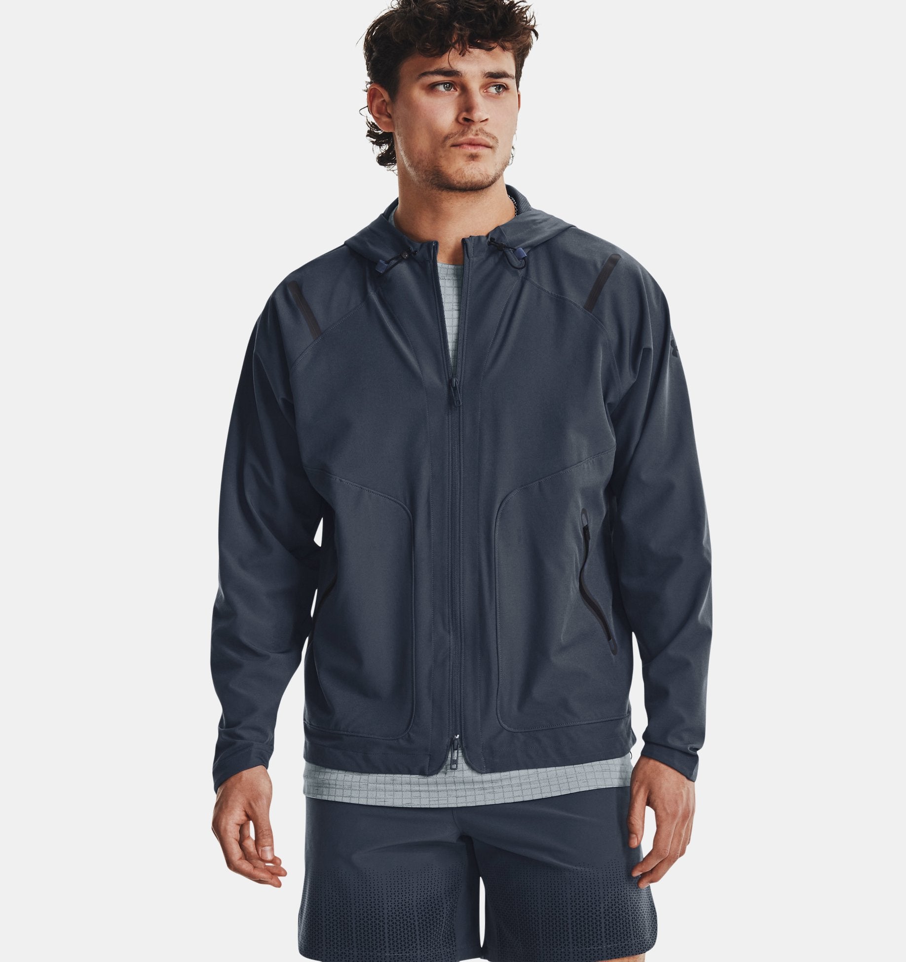Veste Under Armour Running Unstoppable Track - Gris
