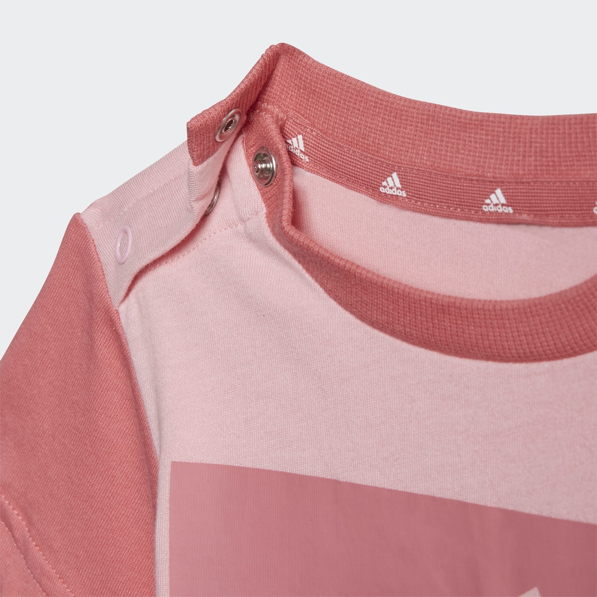 Ensemble T-shirt/Short Adidas Essentials Bébé - Rose