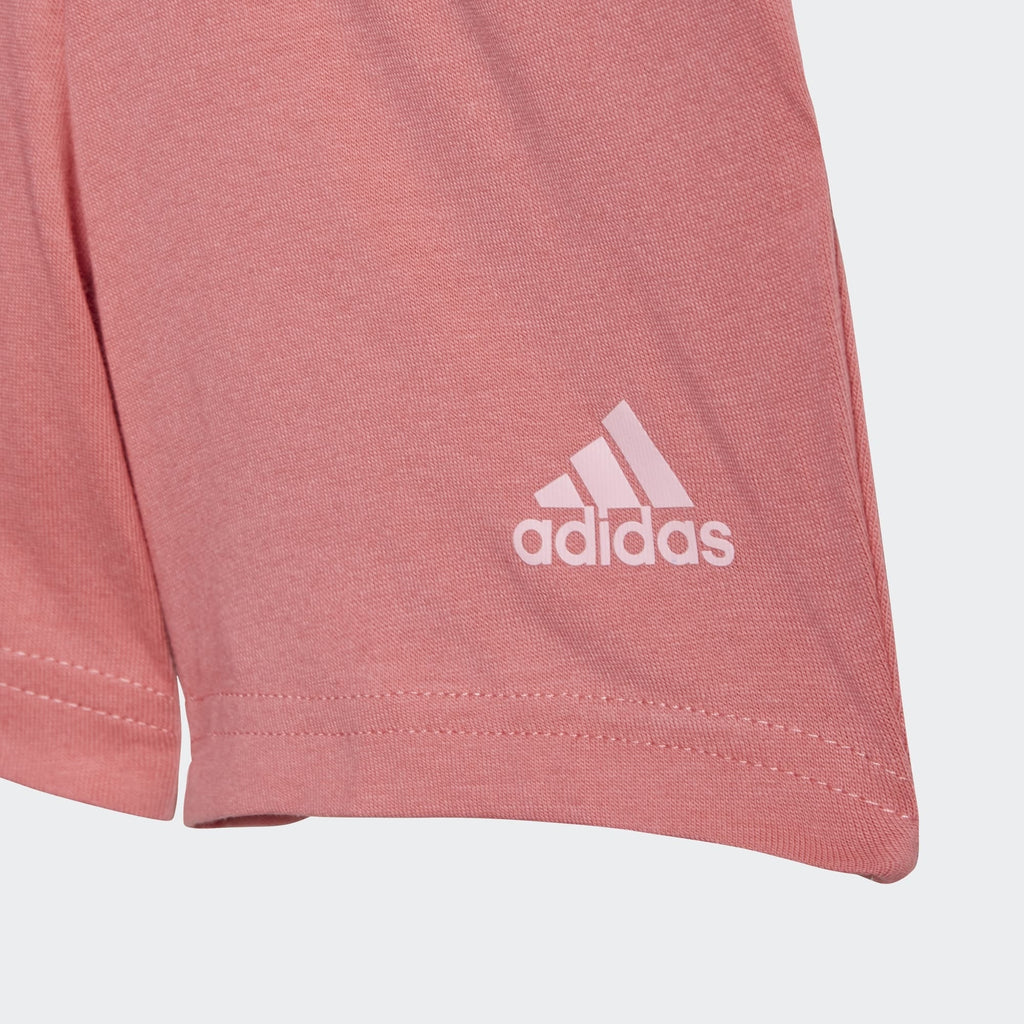 Ensemble T-shirt/Short Adidas Essentials Bébé - Rose