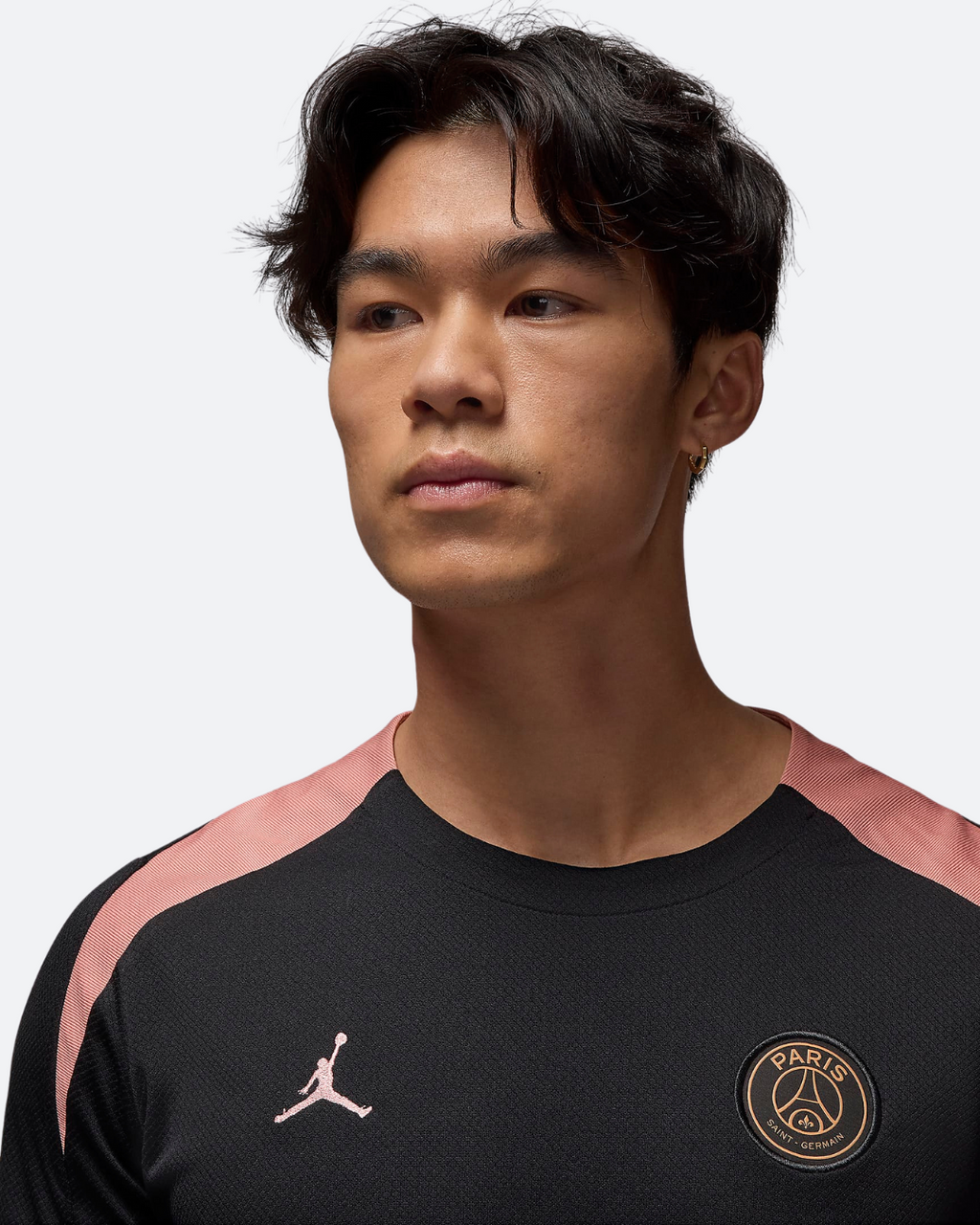 Maillot d'entrainement PSG 2024/2025 - Noir/Rose