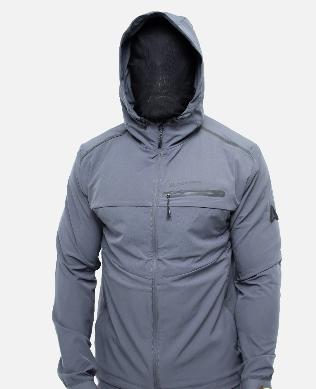 Survêtement Scampia Running Gara Cagoule intégrée - Bleu
