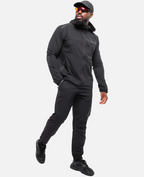 Survêtement Scampia Running Gara Cagoule intégrée - Noir