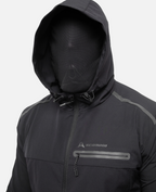 Survêtement Scampia Running Gara Cagoule intégrée - Noir