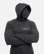 Survêtement Scampia Running Gara Cagoule intégrée - Noir