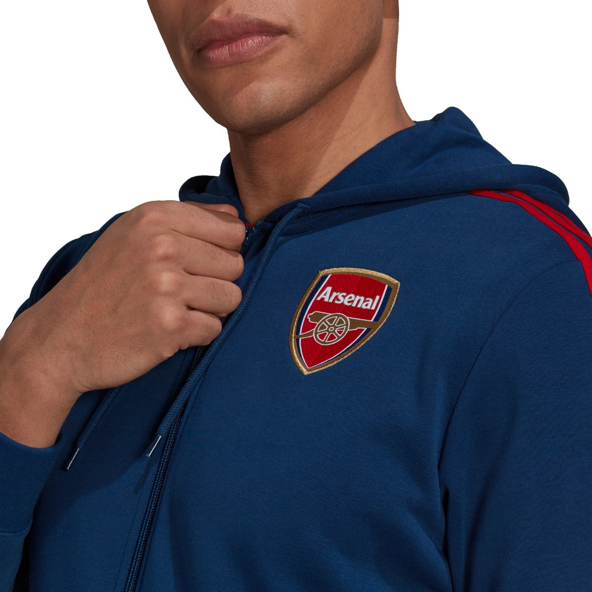 Veste Capuche Arsenal - Bleu/Rouge