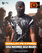Maillot FK x Puma Du Nord Au Sud - Noir