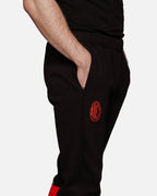 Pantalon de survêtement Casuals Milan AC - Noir/Rouge