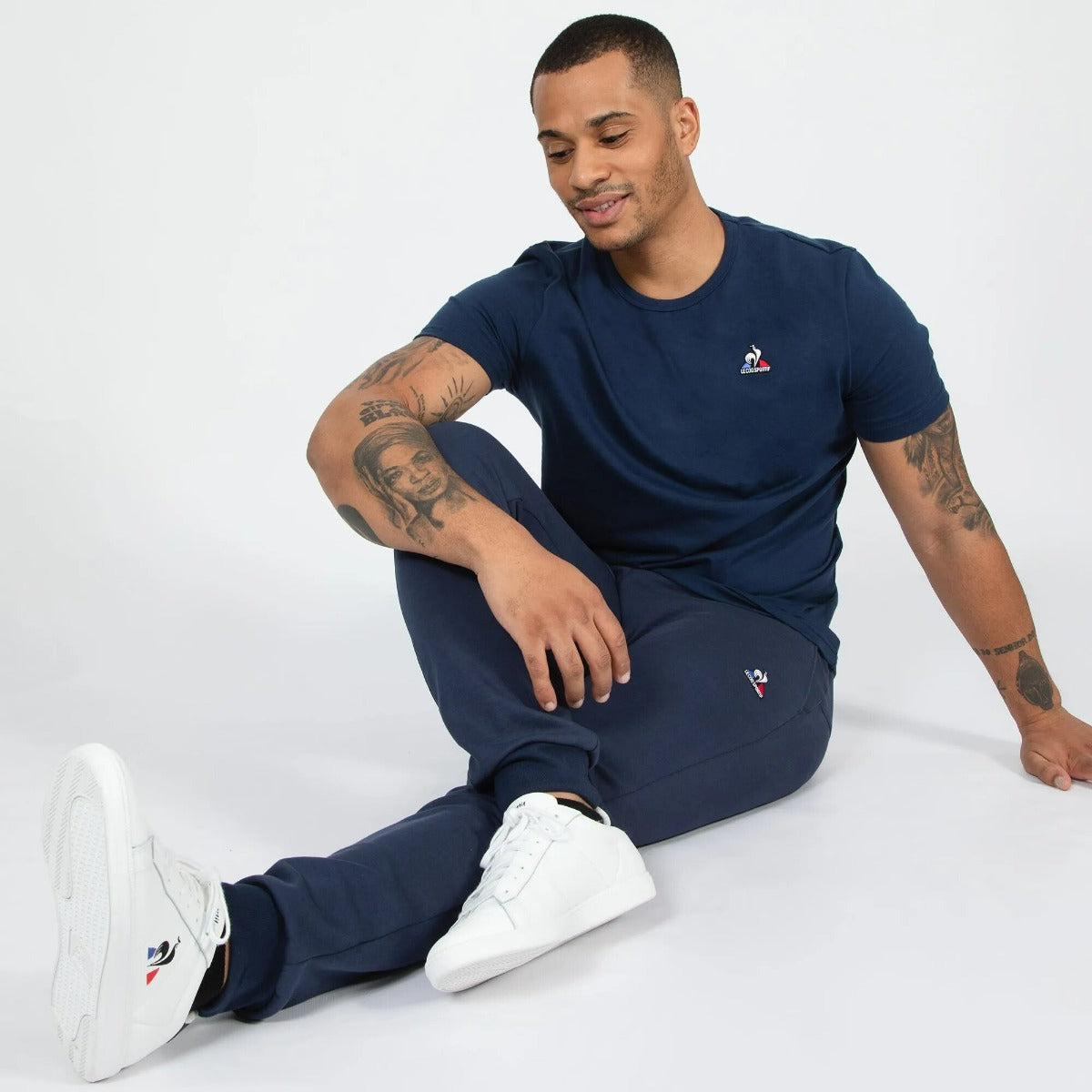 Pantalon jogging Le Coq Sportif Essentiels - Bleu
