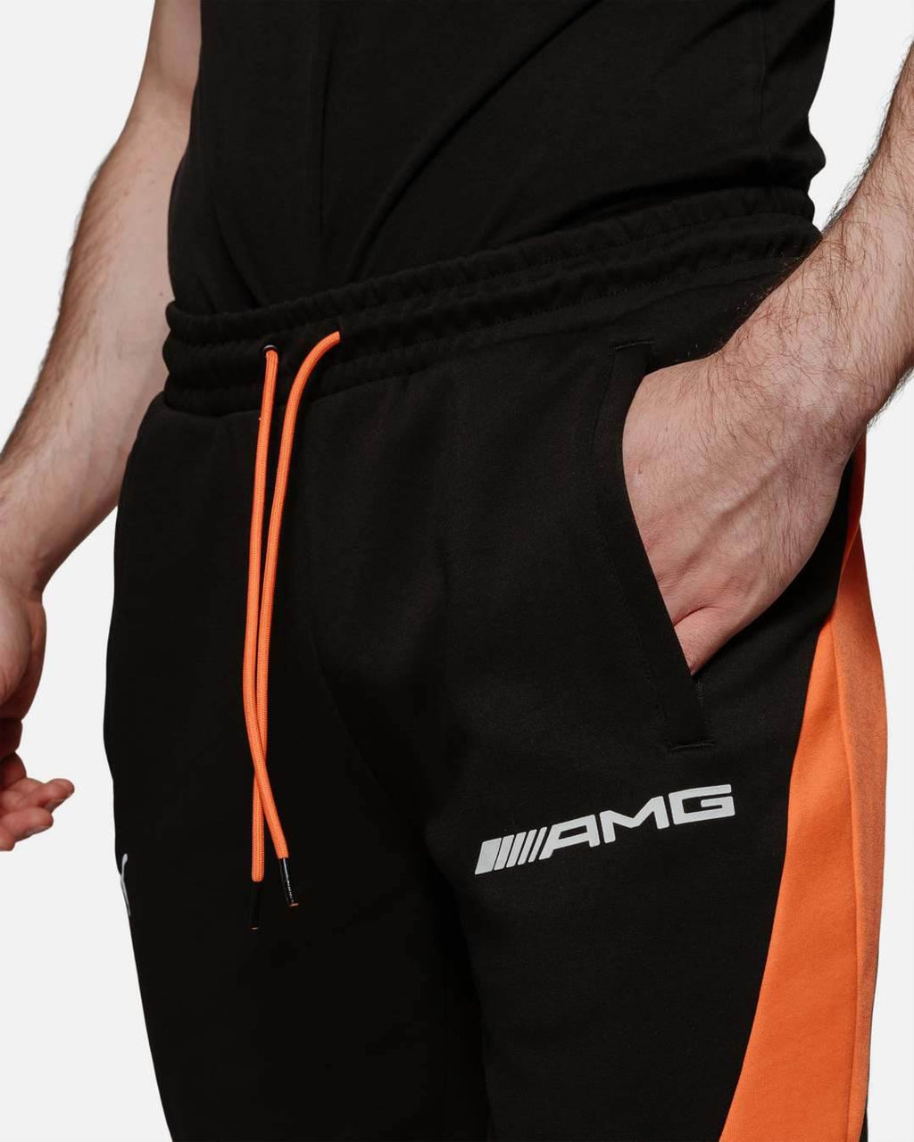 Pantalon Mercedes AMG Puma Noir/Orange