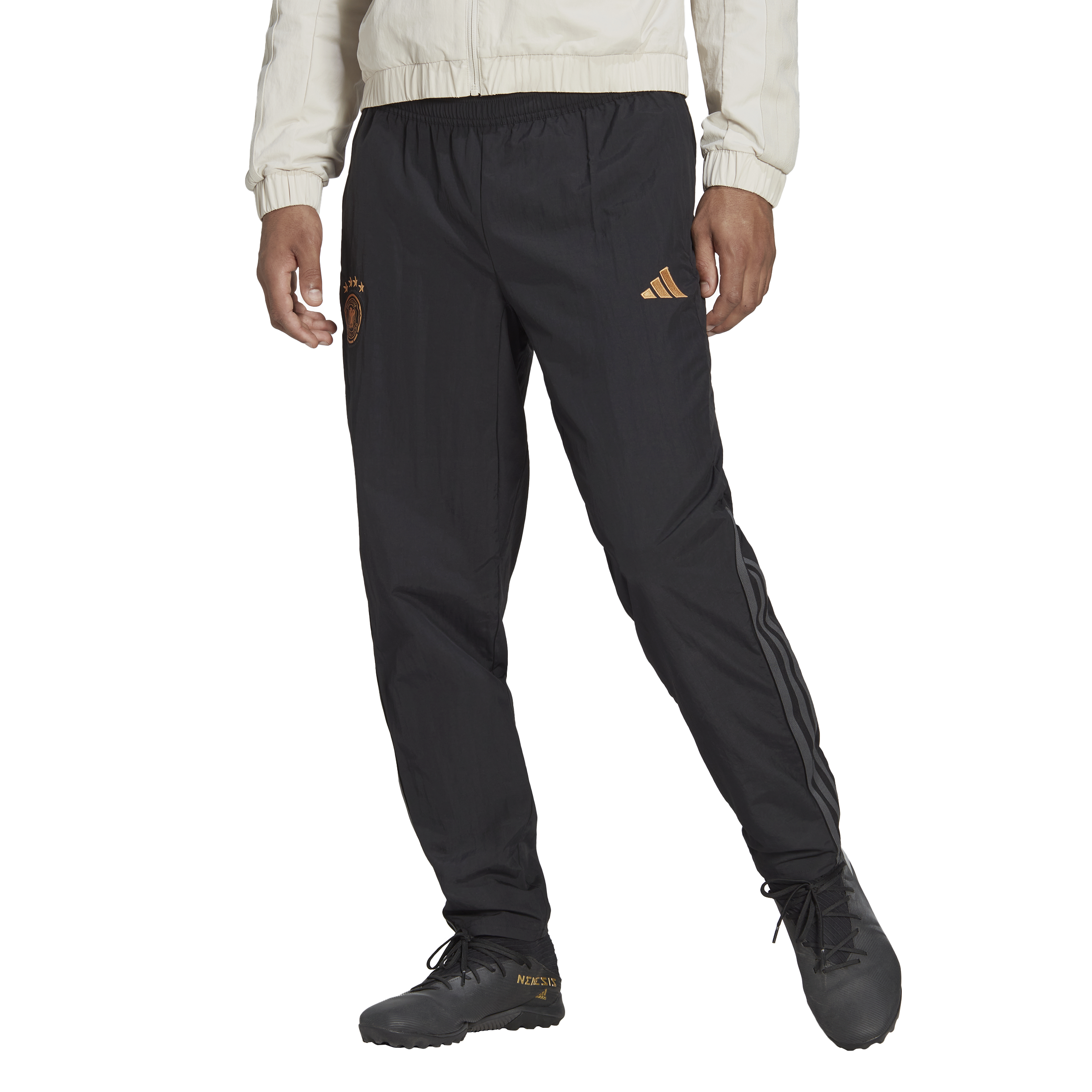 Pantalon de survêtement Allemagne - Noir/Gris/Doré