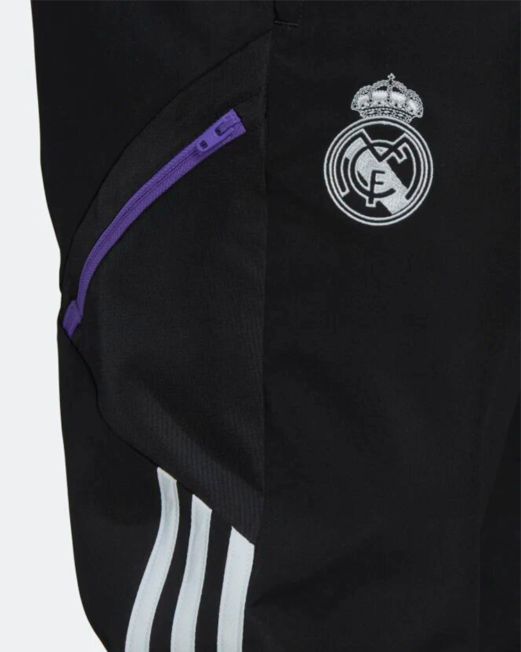 Pantalon de survêtement Real Madrid Condivo - Noir/Blanc/Violet