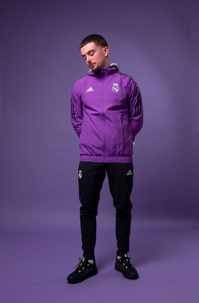 Veste Coupe-Vent Real Madrid - Violet