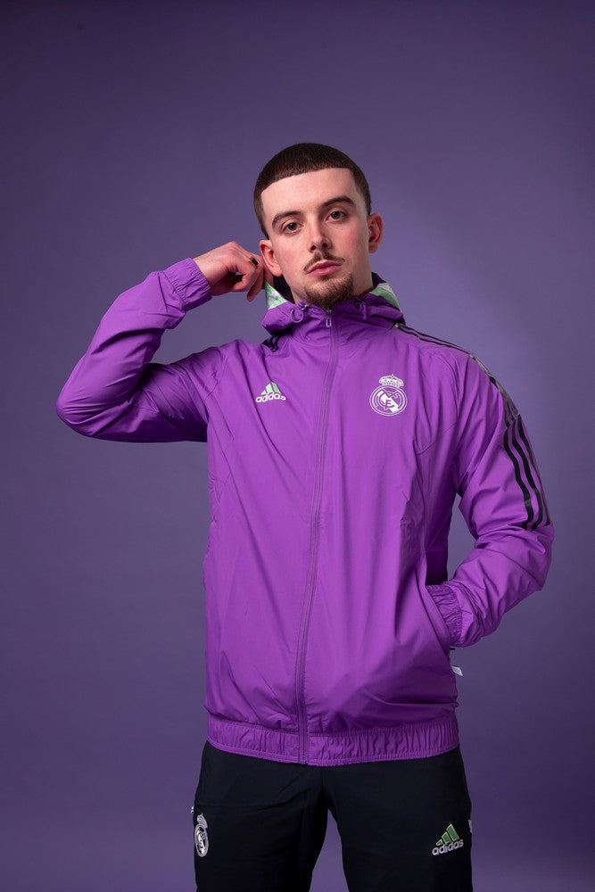 Veste Coupe-Vent Real Madrid - Violet