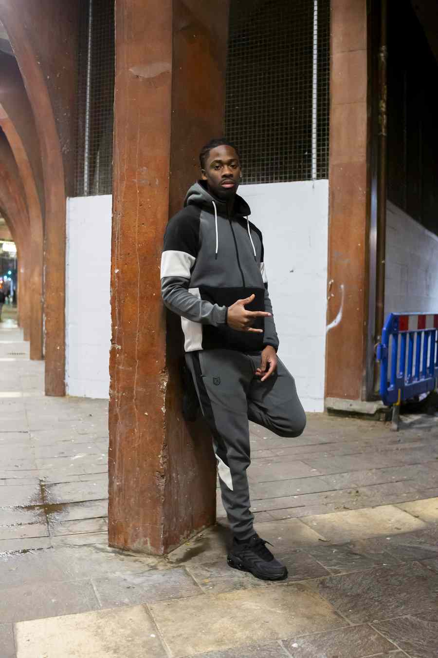 Survêtement FK Cliff - Noir/Gris/Blanc