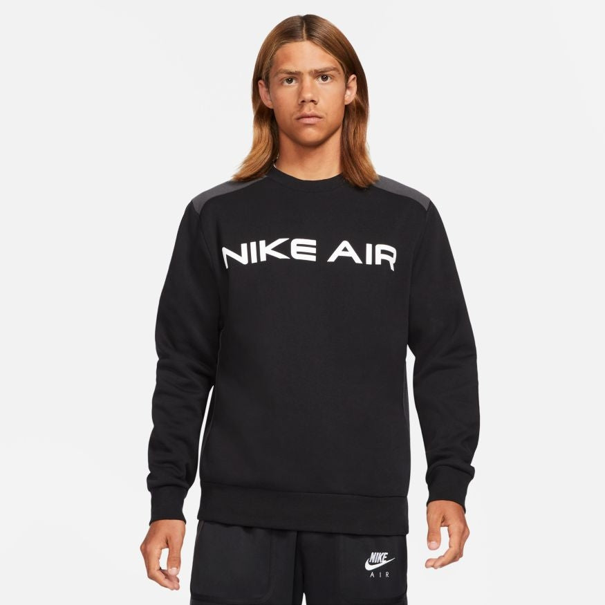 Sweat Nike Air Fleece - Noir/Blanc