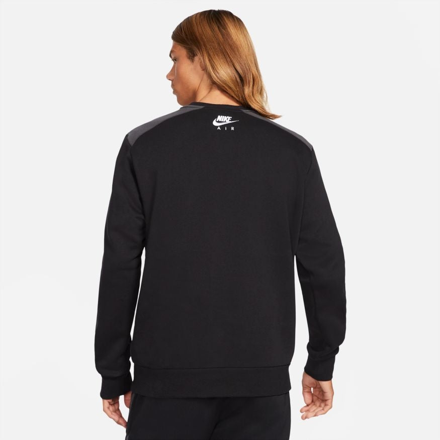 Sweat Nike Air Fleece - Noir/Blanc