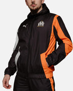 Veste de survêtement OM - Noir/Orange