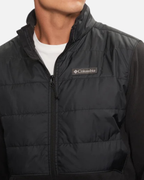 Veste polaire hybride Columbia Basin Butte - Noir