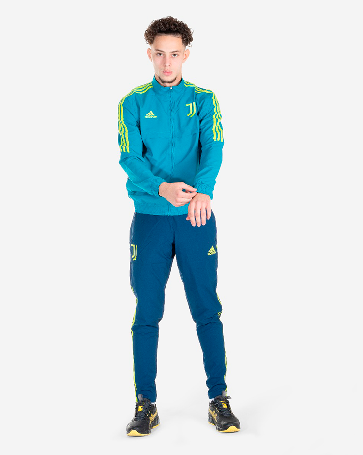 Veste de survêtement Juventus - Bleu/Vert